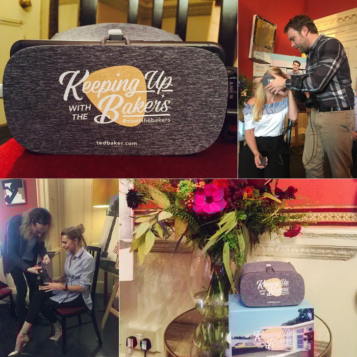 Ted Baker "Keeping up with the Bakers" press event