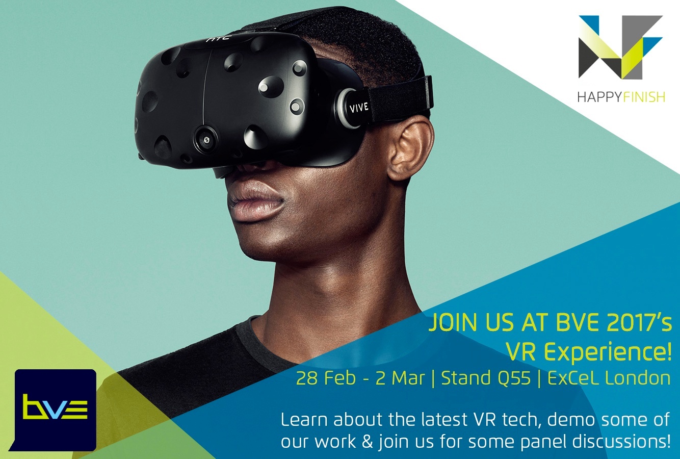 Happy Finish at BVE 2017 VR Experience