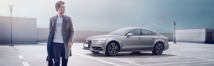 retouching Audi project