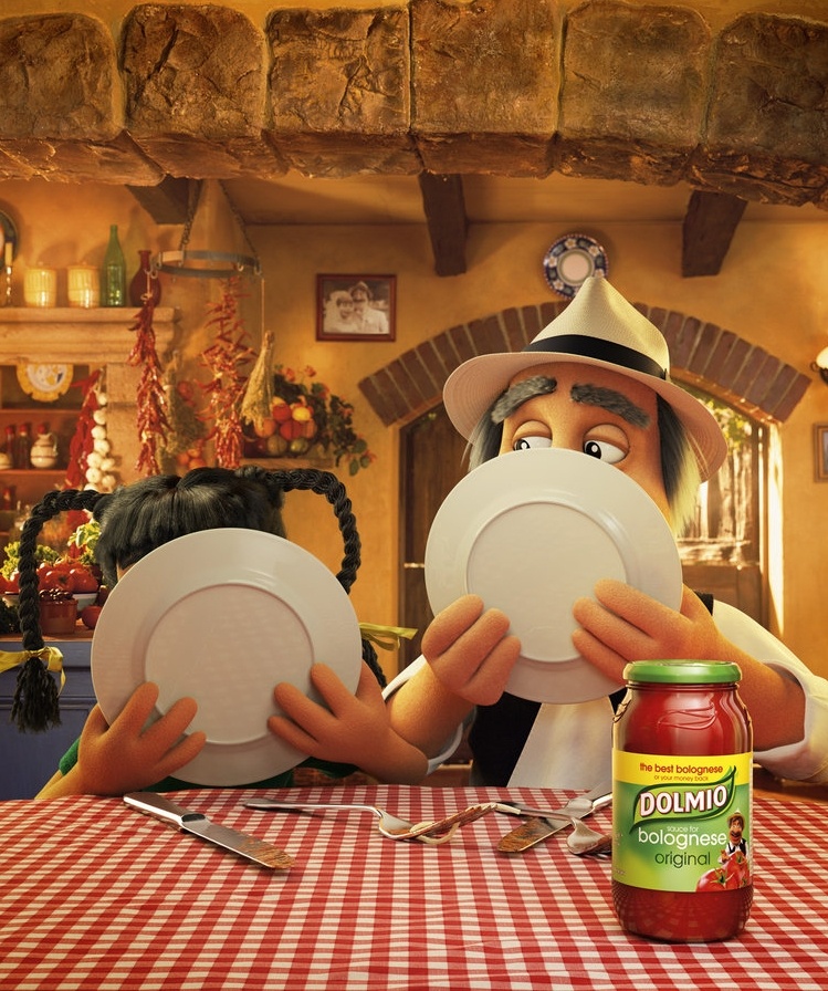 Dolmio Happy Finish Retouch Vahakn Vorperian CGI Matt Painter