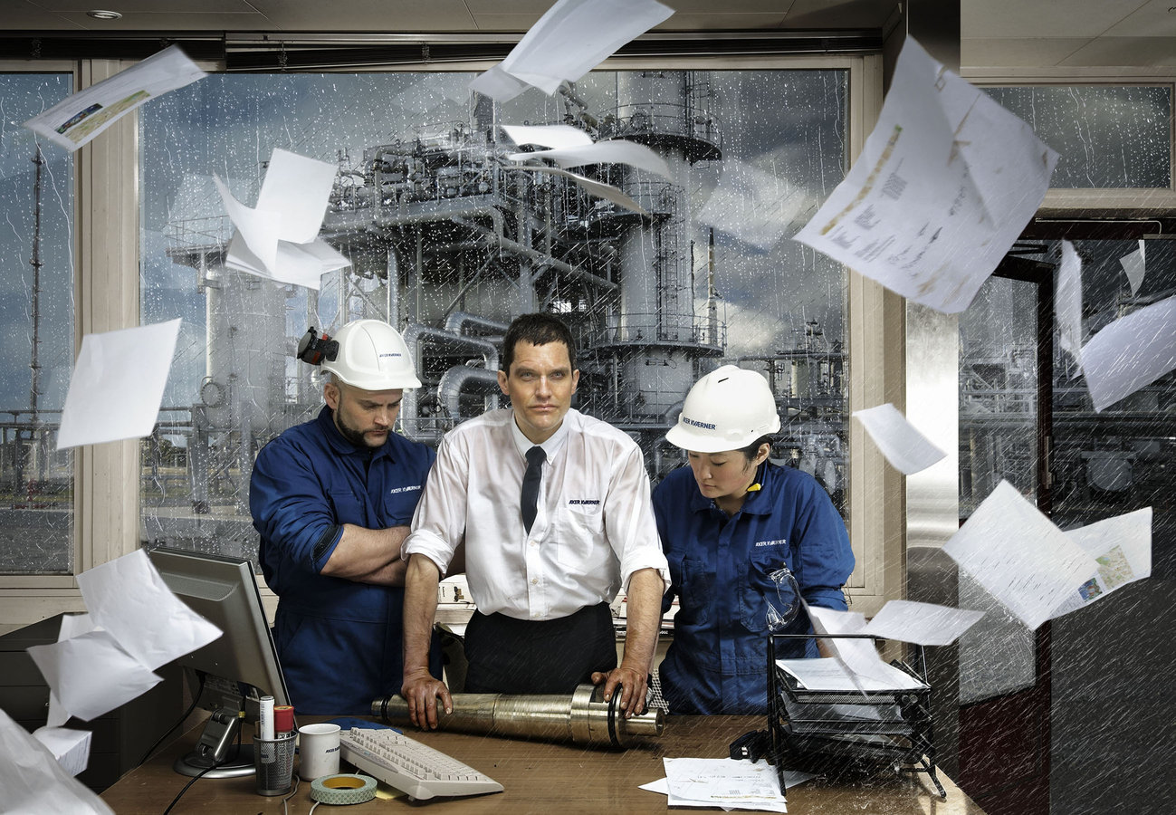 Aker Kvaerner Happy Finish Retouch Tim Ashton