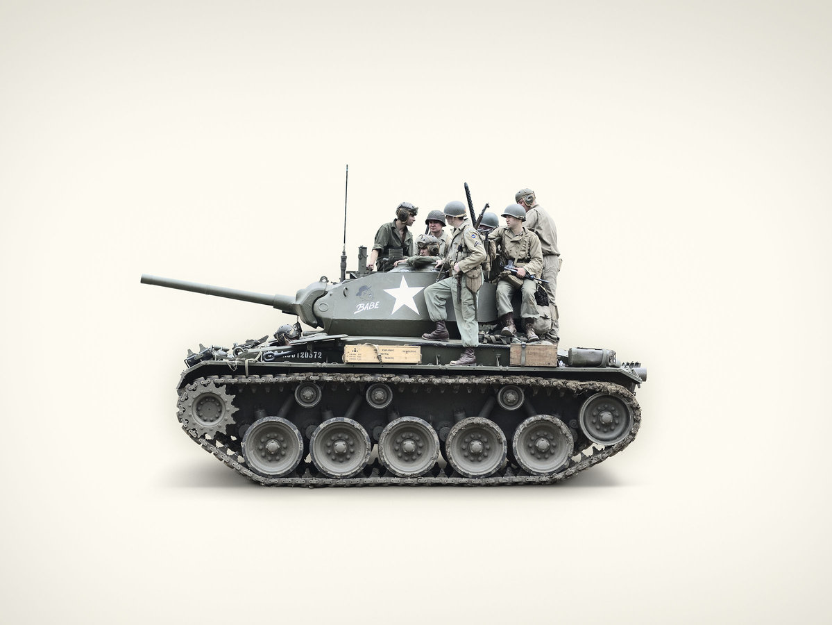 Re-Enactors Happy Finish Retouch Tim Ashton