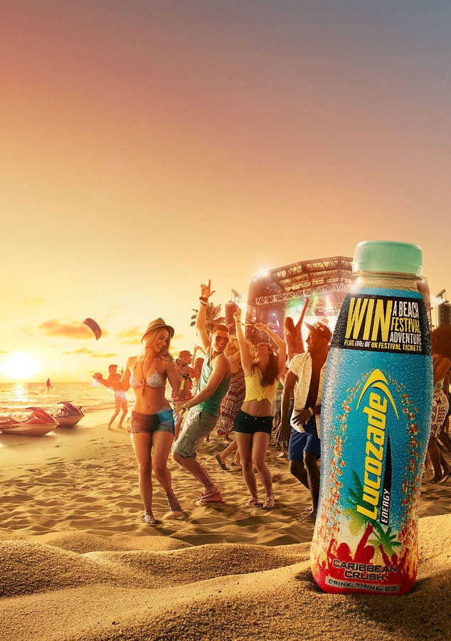 Lucozade Happy Finish Retouch Stefano Cherubini