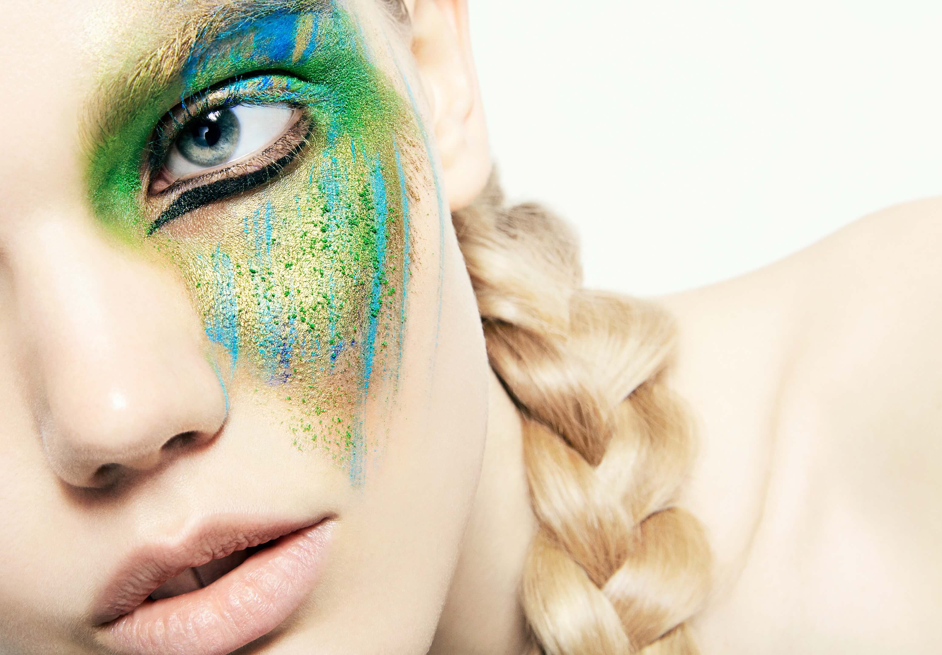 Happy Finish retouched this beauty image for InStyle Magazine