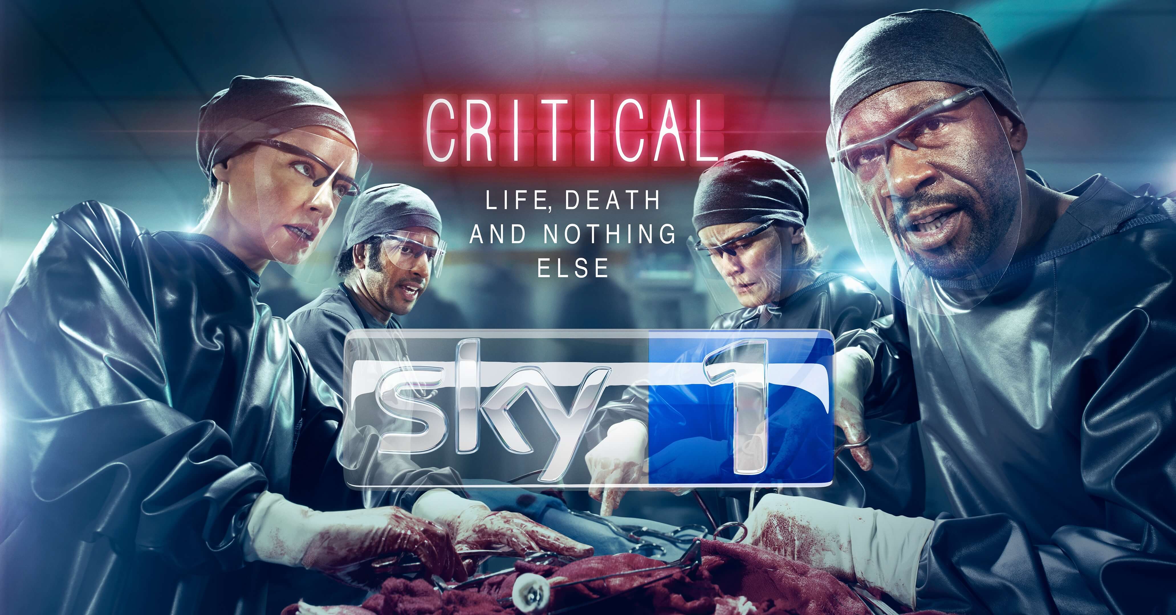 Critical Sky TV surgeons operation retouched by Chris Roome