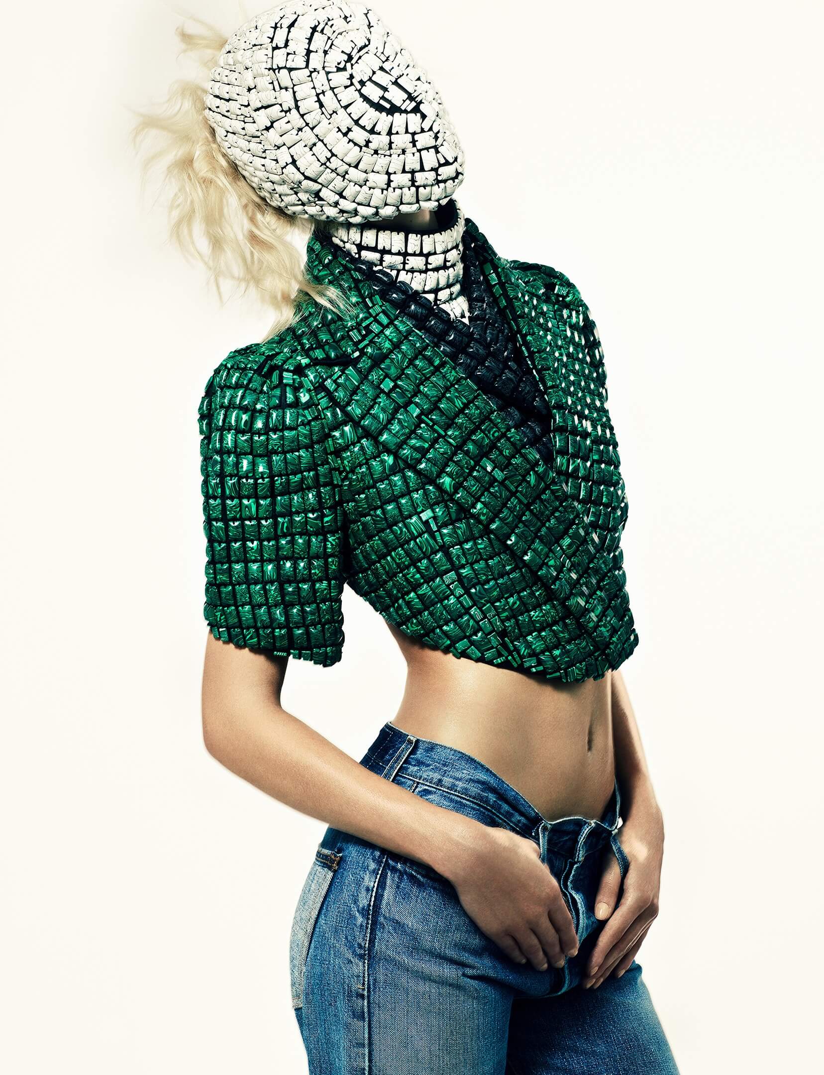 Harper's Bazaar Singapore model retouched by Chris Roome