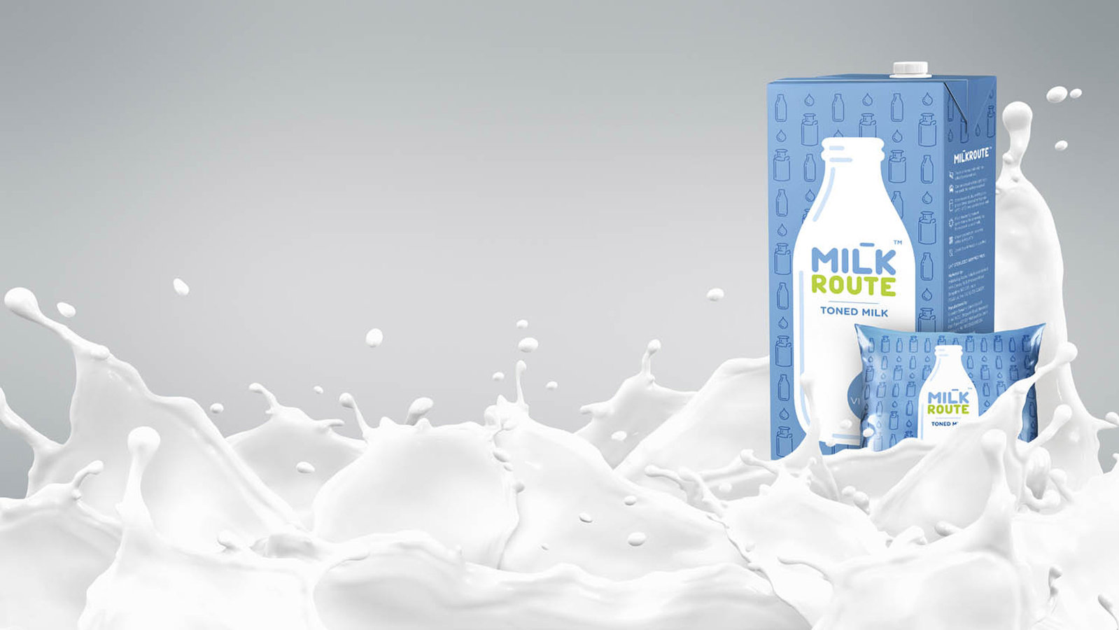 Milk Route Happy Finish Retouch CGI