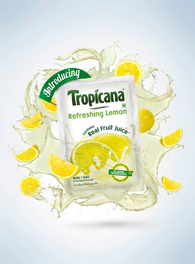 Tropicana Happy Finish Retouch CGI