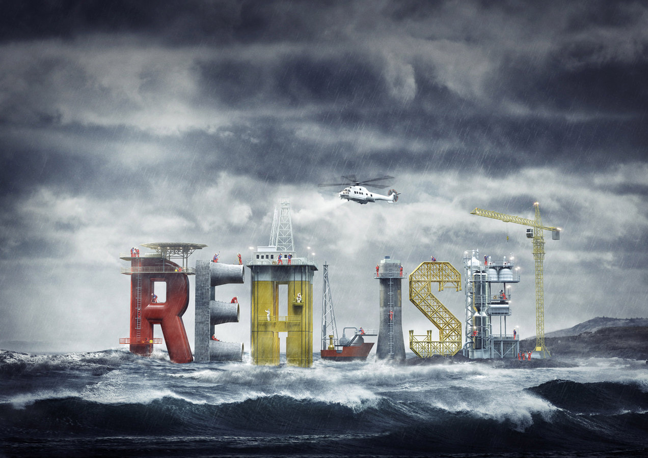 Kvaerner Happy Finish Retouch David Tweedie CGI Matt Painter