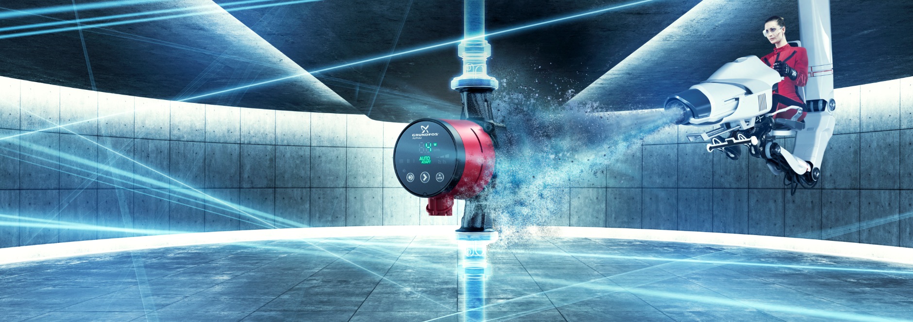 Grundfos Happy Finish CGI Roger Hudson