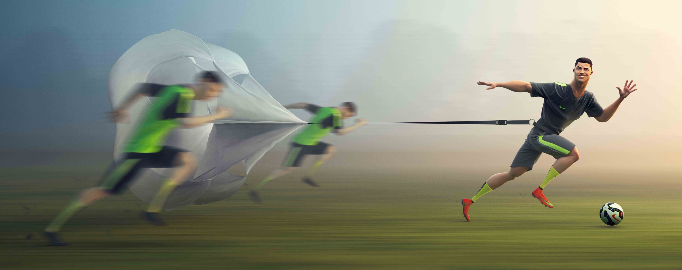 Nike Happy Finish Retouch Tom Berry CGI Roger Hudson Matt Painter