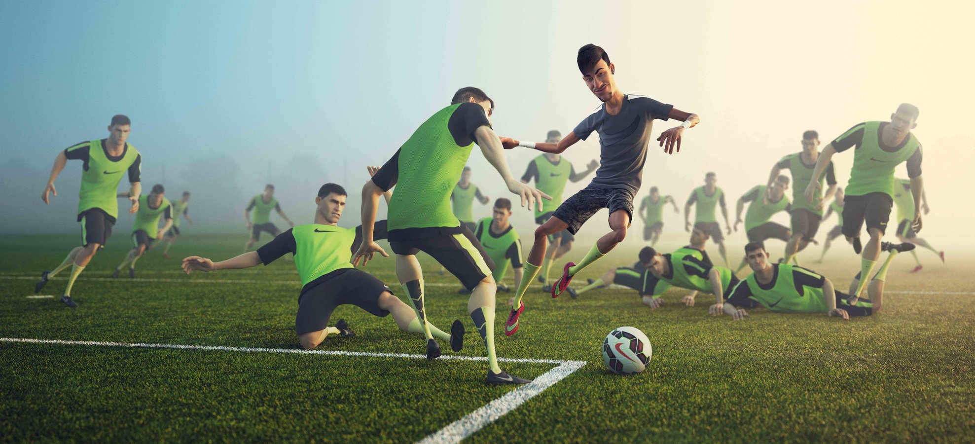 Nike Happy Finish Retouch Tom Berry CGI