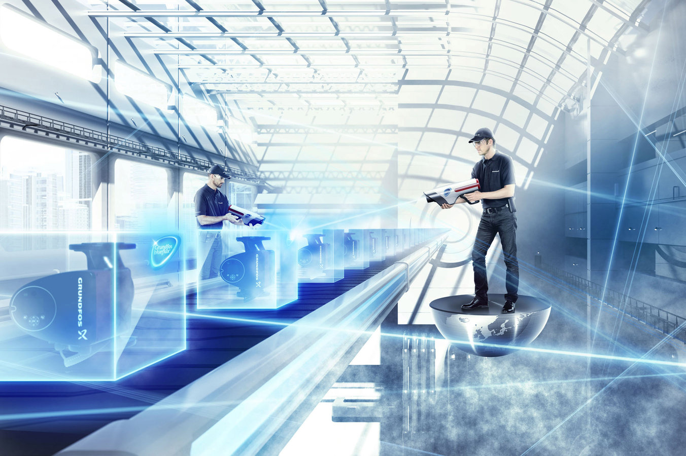 Grundfos Happy Finish Retouch Stefano Cherubini CGI Simon Nakivell