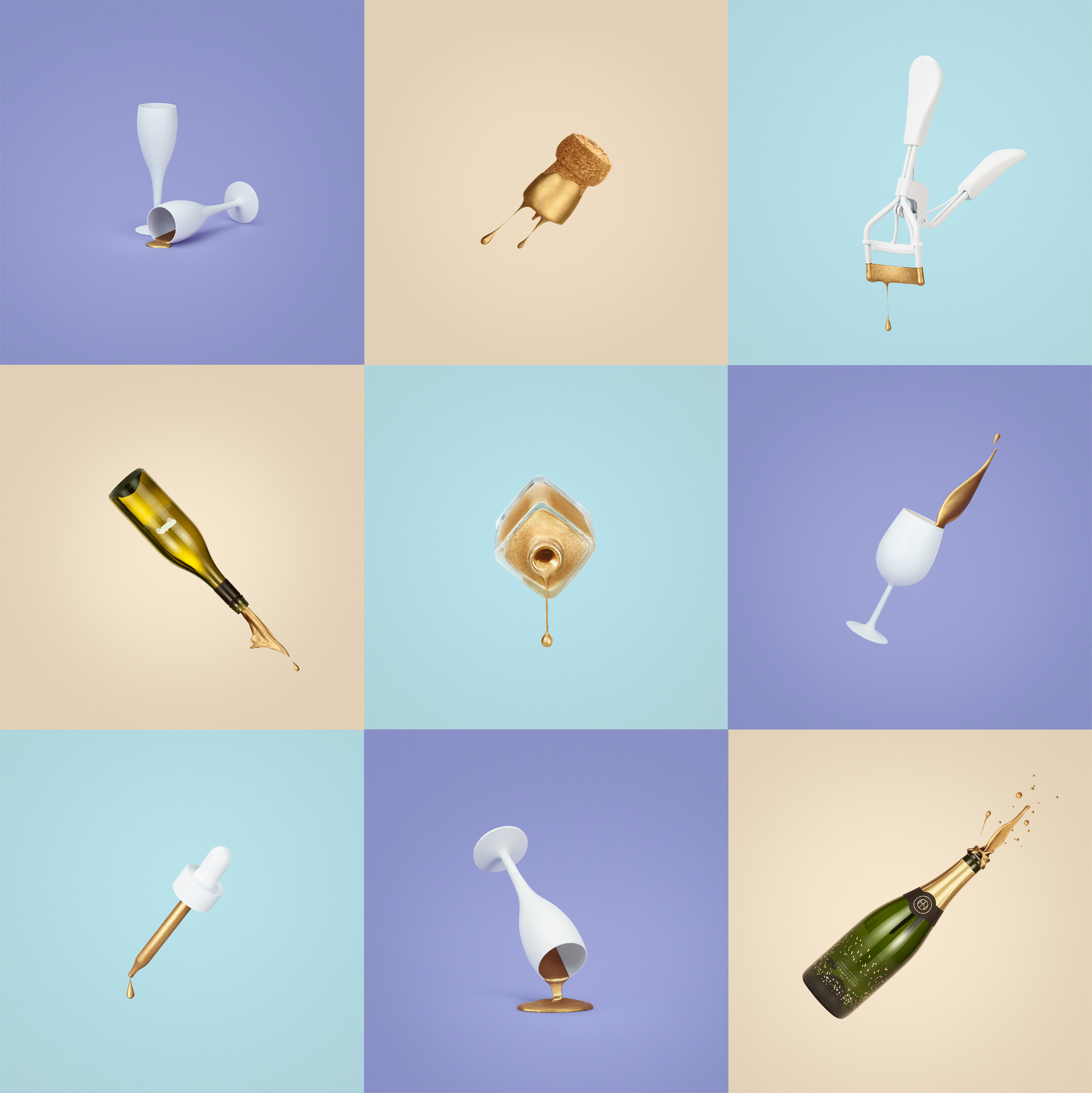 Gold Campaign Happy Finish Retouch Sophie Morrison Harvey Nichols