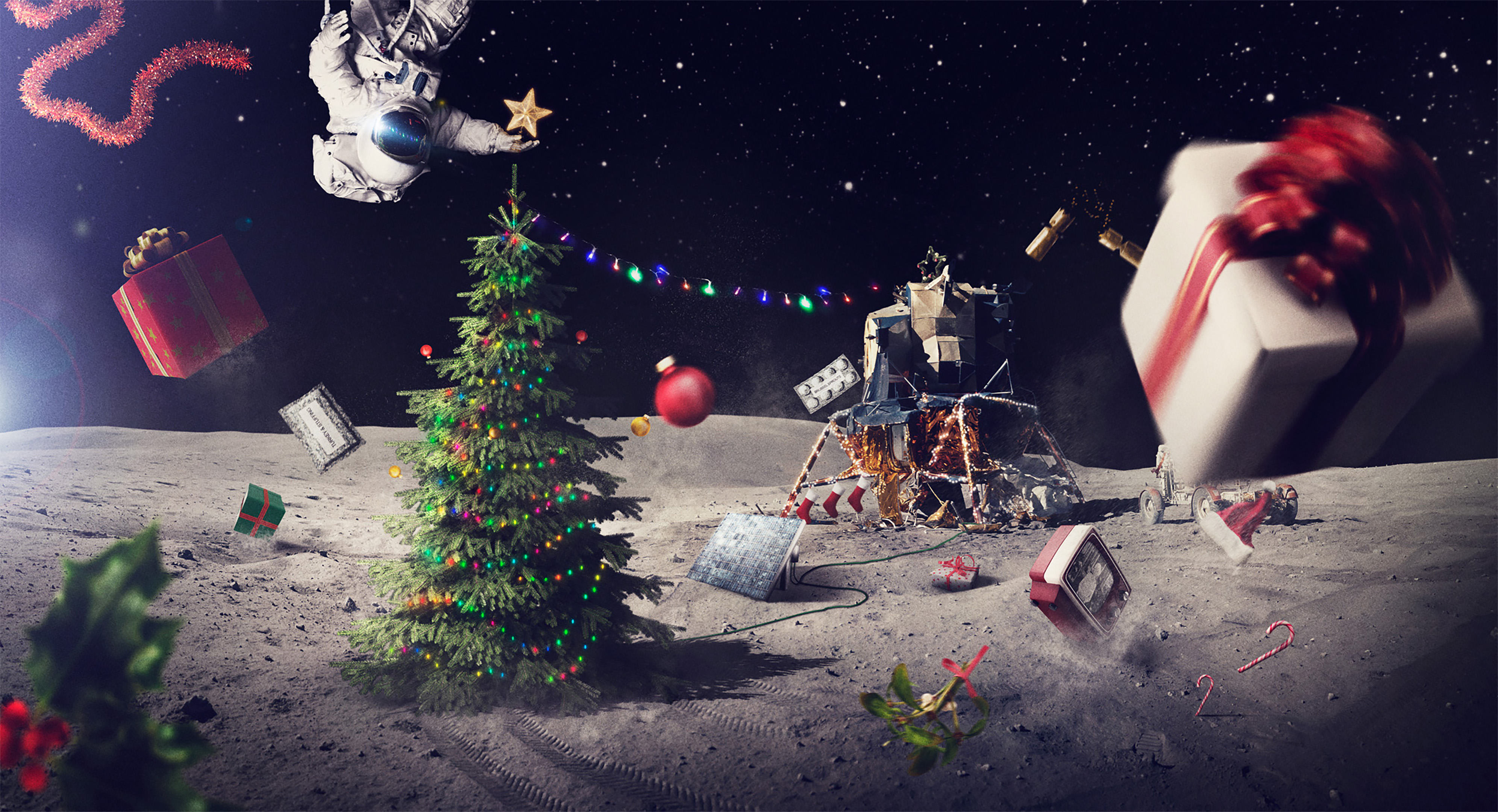 Happy Finish Christmas Card Retouch Sophie Morrison CGI