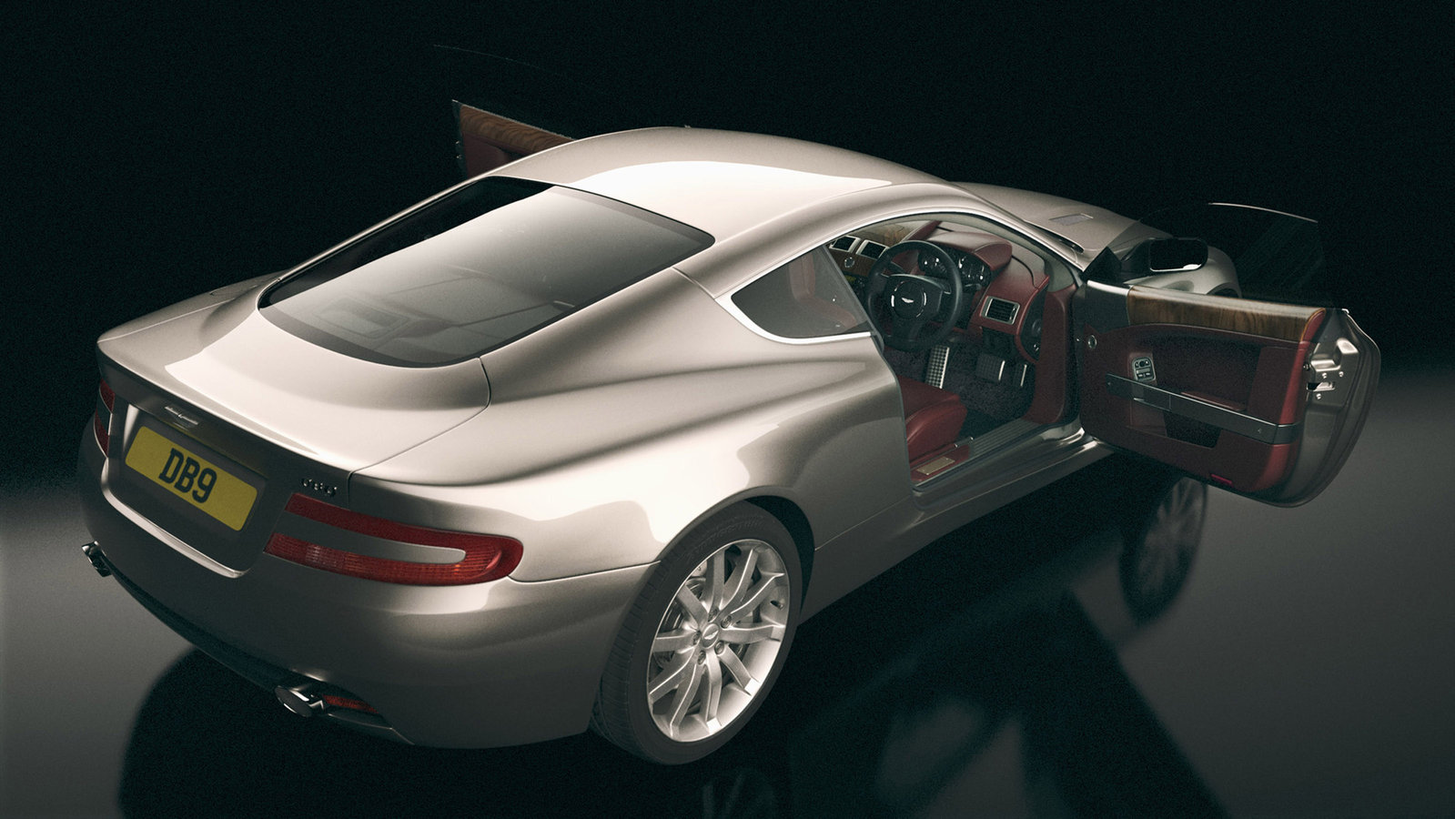 Aston Martin DB9 Happy Finish CGI Matt Painter