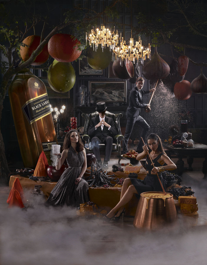 Johnnie Walker Happy Finish Retouch Anna Watson-Smith